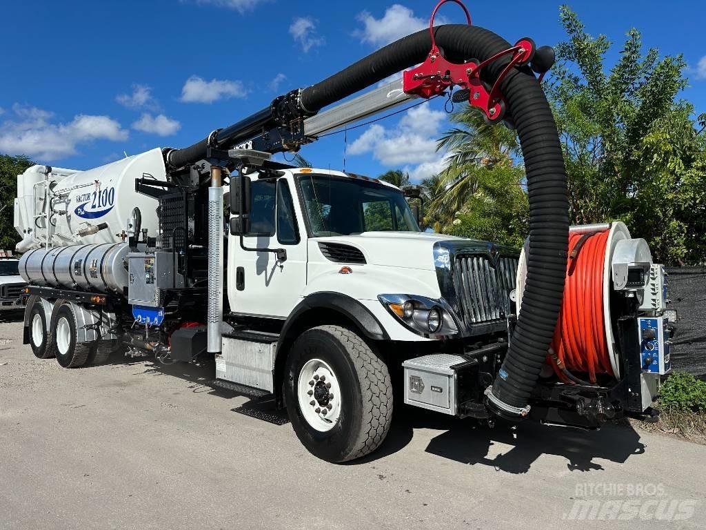 International 7500 콤비/진공 트럭