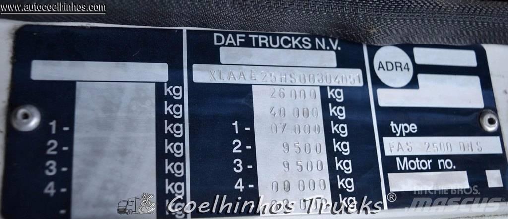 DAF 2500 Ti 커튼사이더 트럭