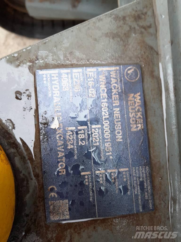 Wacker Neuson EZ 36 대형 굴삭기 29톤 이상
