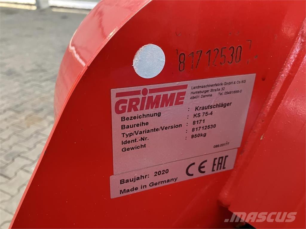 Grimme KS 75-4 감자설비 - 기타