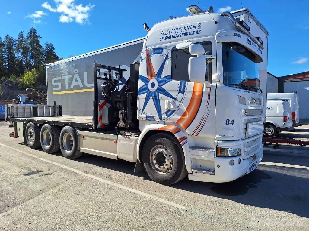 Scania G490 LB8x4*4 크레인 트럭