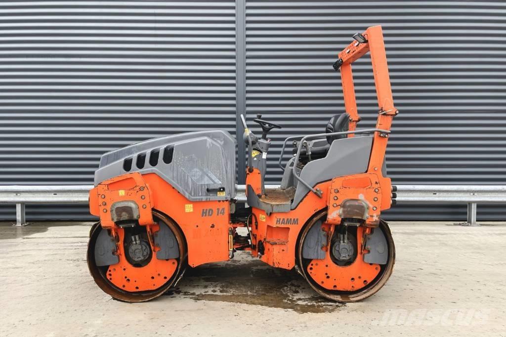 Hamm HD 14 VV 트윈 드럼 롤러