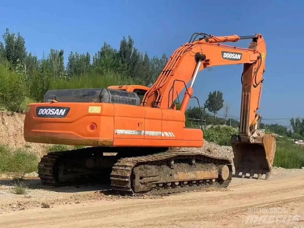 Doosan DX 420 대형 굴삭기 29톤 이상