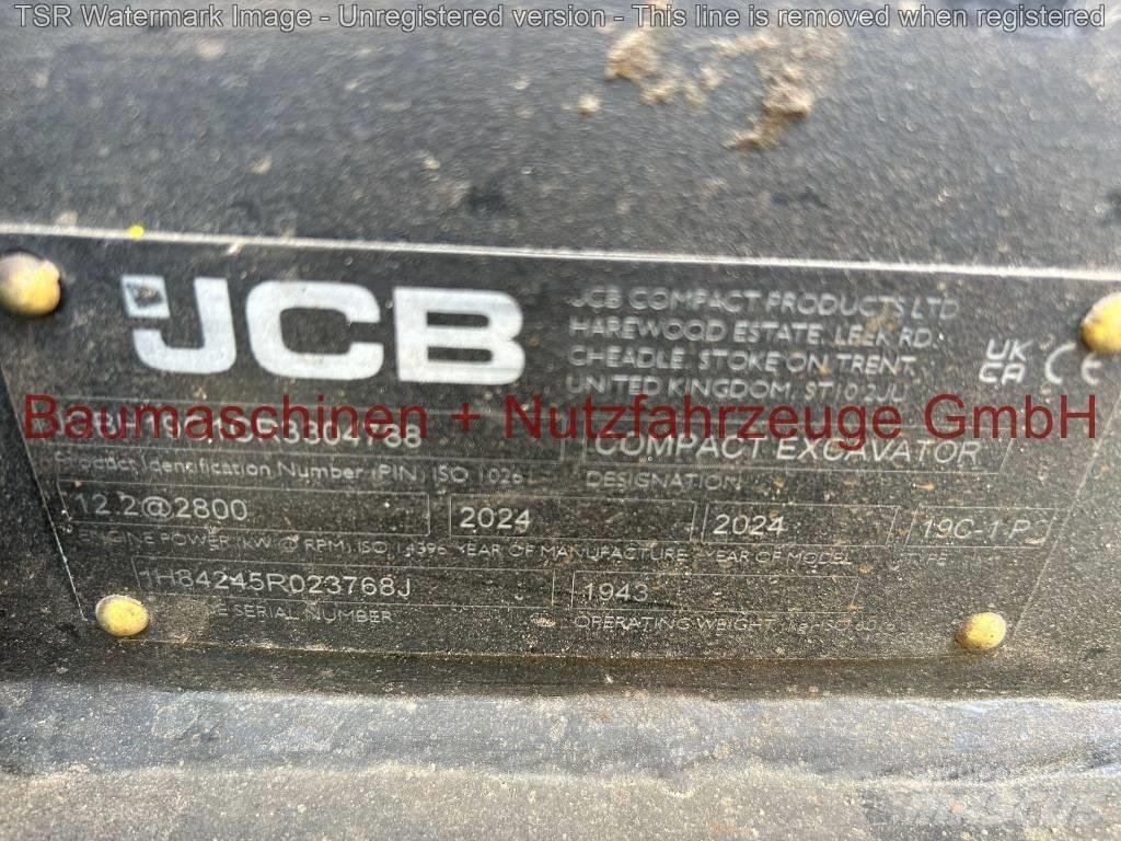 JCB 19C -Demo- 소형 굴삭기 7톤 미만