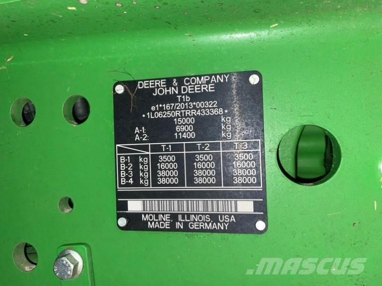 John Deere 6R 250 트랙터