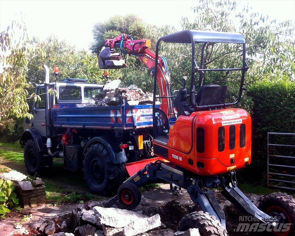 Euromach 1500 Mobile 수륙양용 굴삭기