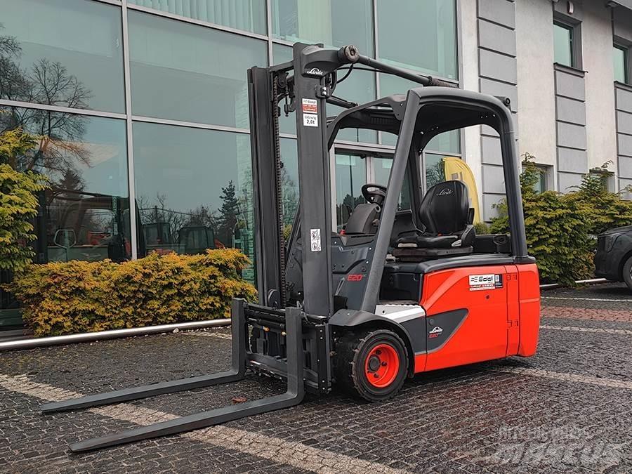Linde E20L-02 전동 지게차