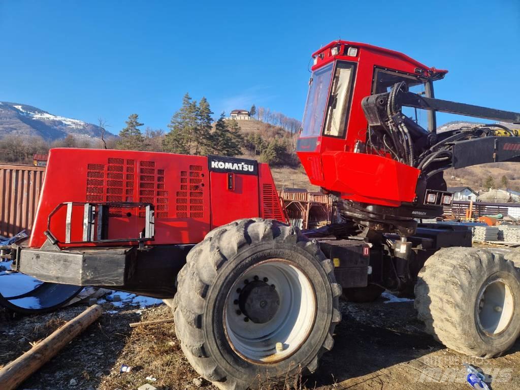 Komatsu 931.1 원목 하베스터