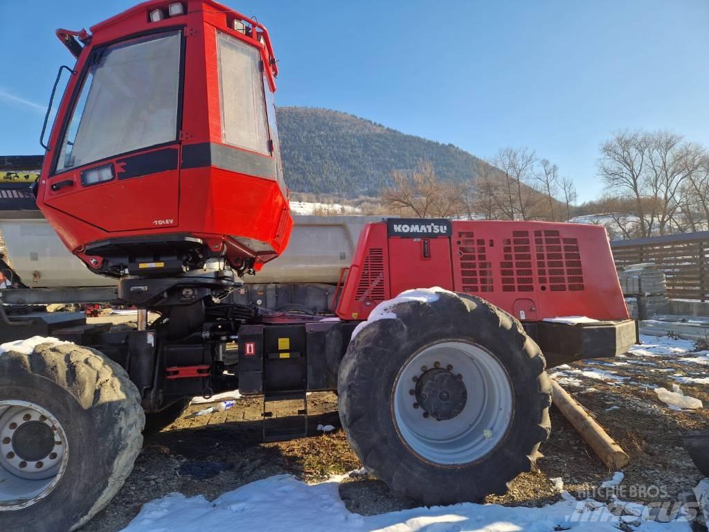 Komatsu 931.1 원목 하베스터