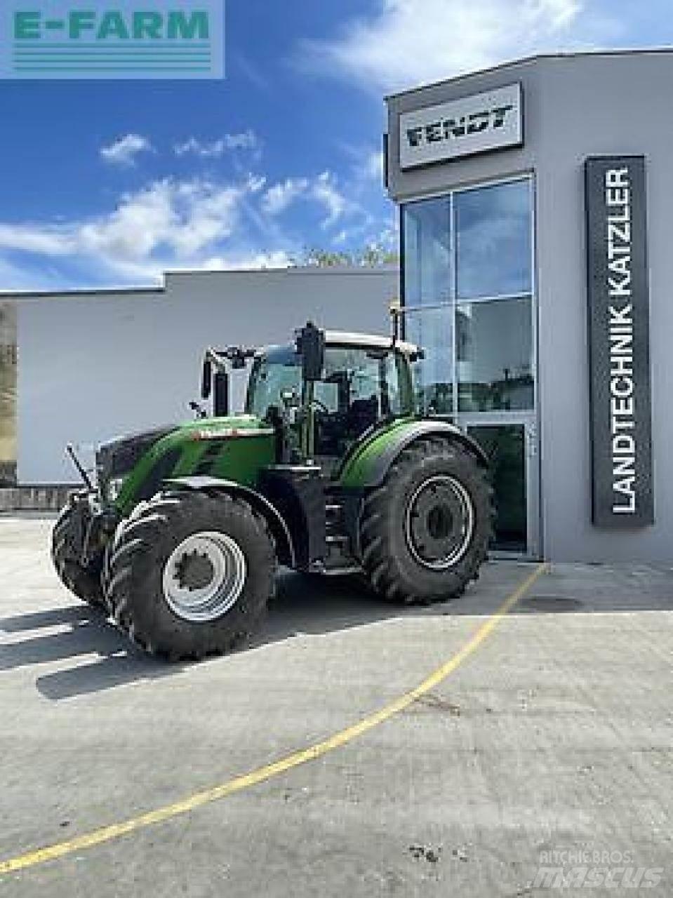 Fendt 724 vario 트랙터