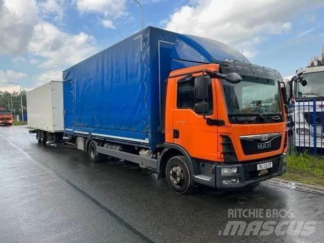 MAN TGL 8.220 탑차 트럭