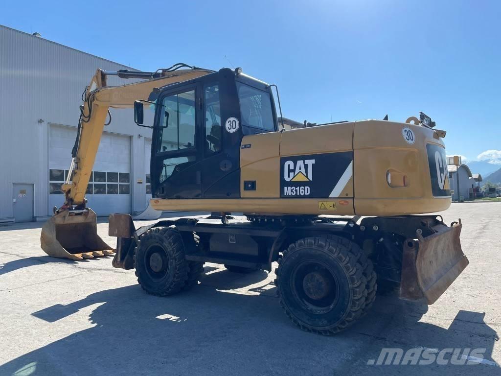CAT M 316 D  휠 굴삭기