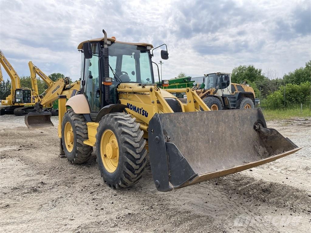 Komatsu WB93S-5E0 백호로더