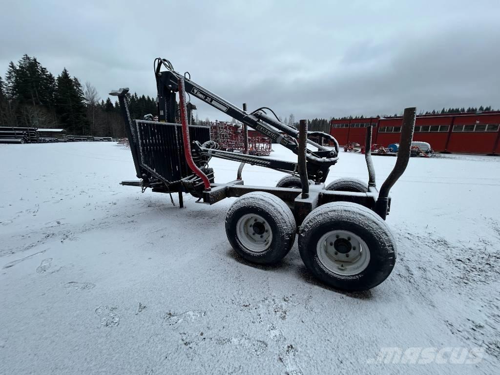 Hakki HK25 +MV70 임업용 트레일러