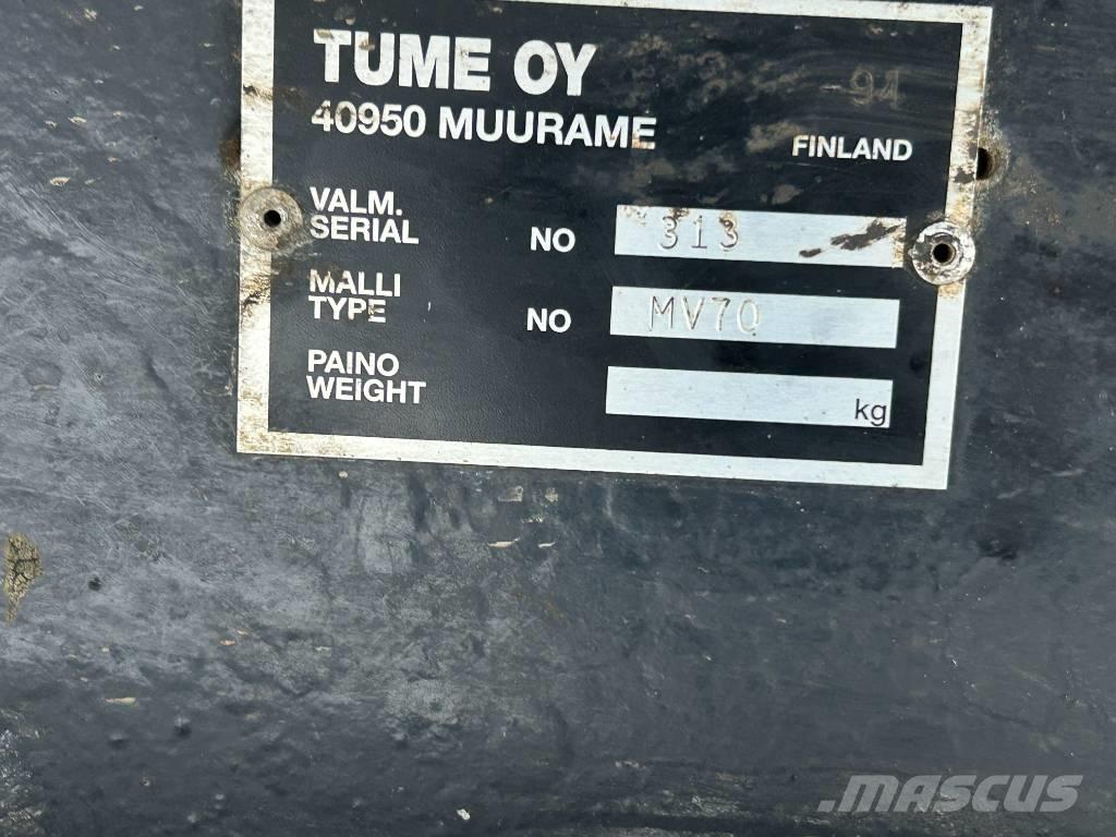 Hakki HK25 +MV70 임업용 트레일러