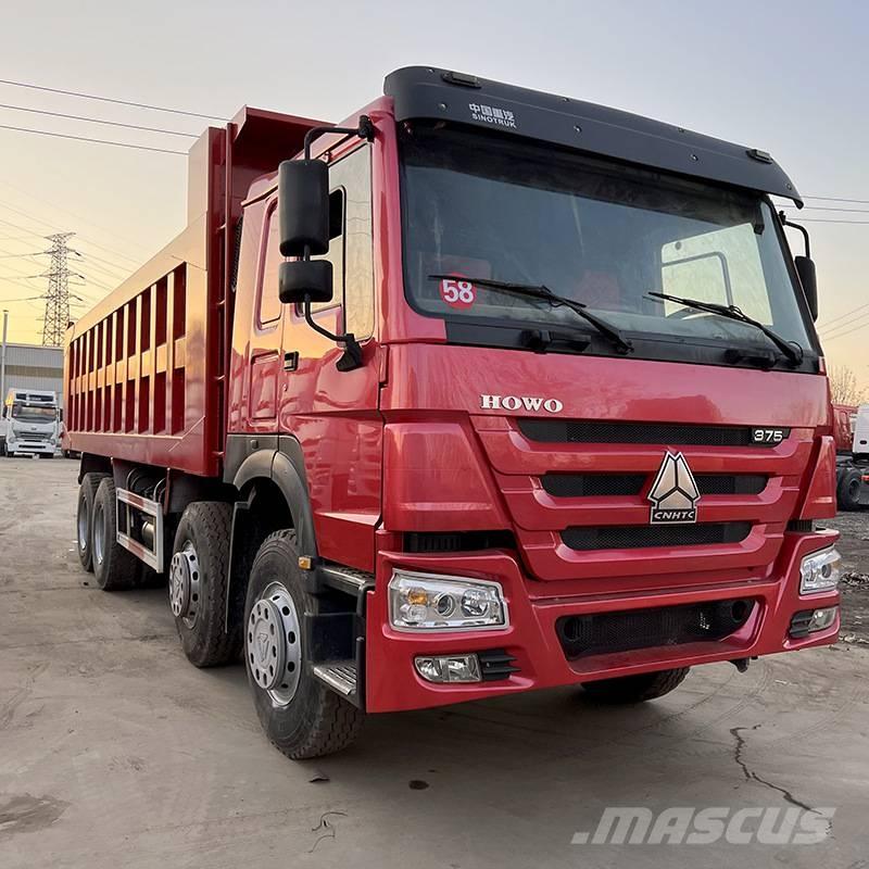 Howo 375 8x4 덤프 트럭