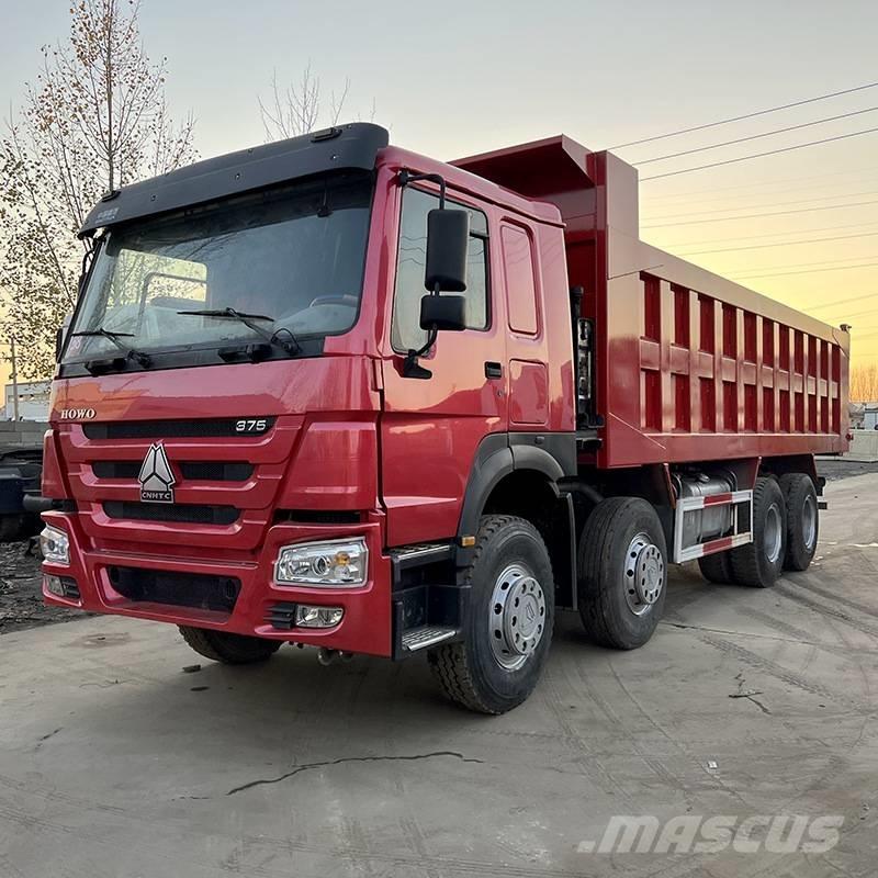 Howo 375 8x4 덤프 트럭