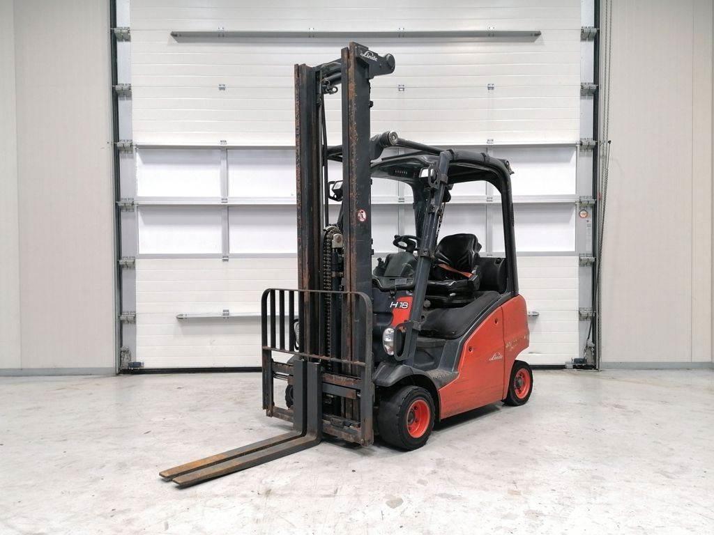Linde H18D 디젤 지게차