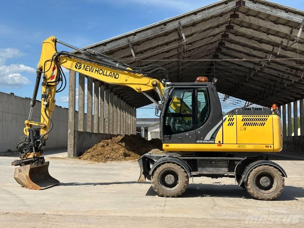 New Holland WE 150 B  휠 굴삭기