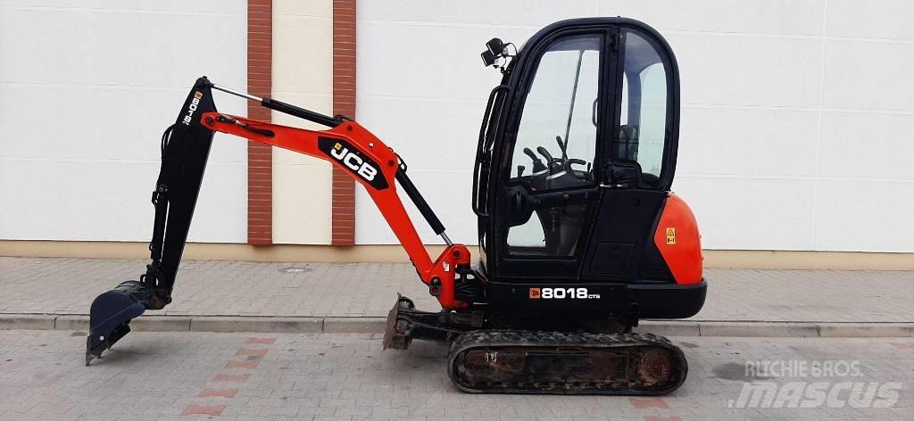 JCB 8018 CTS 소형 굴삭기 7톤 미만