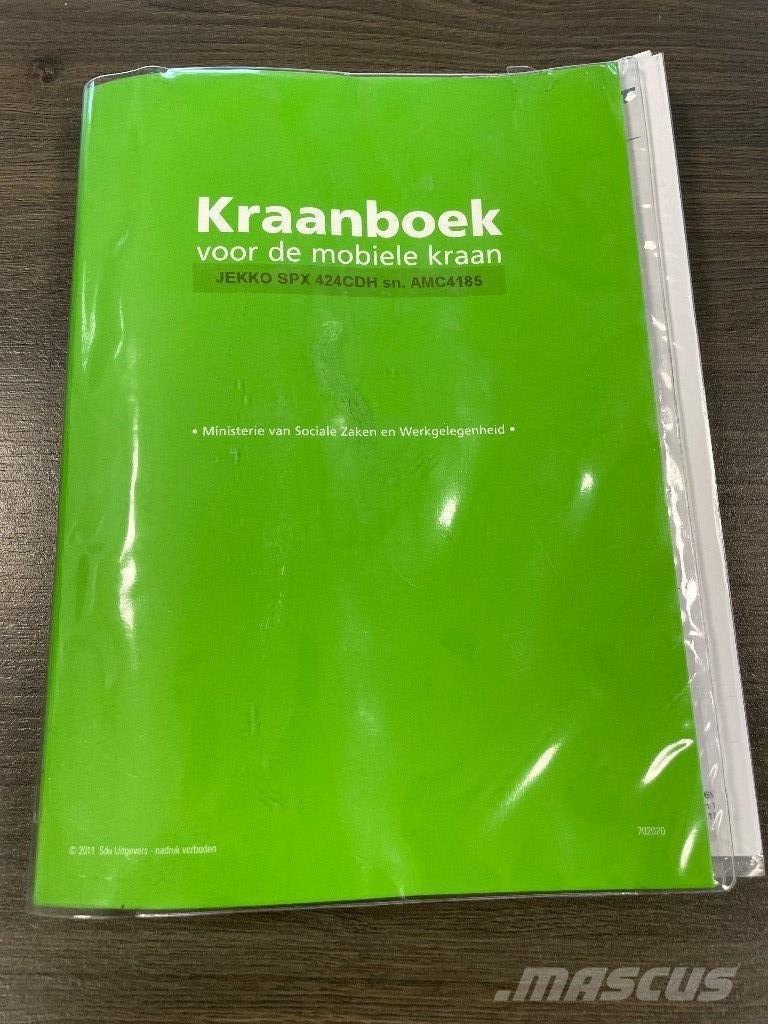 Jekko SPX 424 CDH 미니 크레인