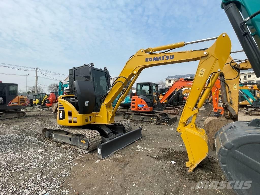 Komatsu PC 55 소형 굴삭기 7톤 미만