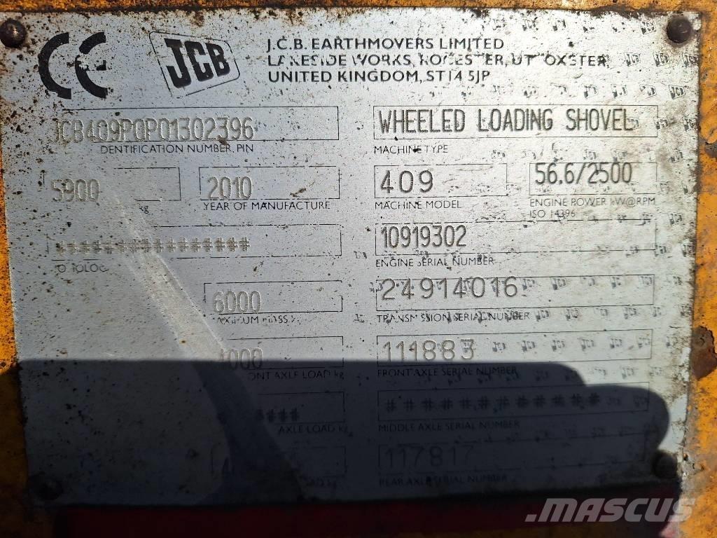 JCB 409  휠로우더