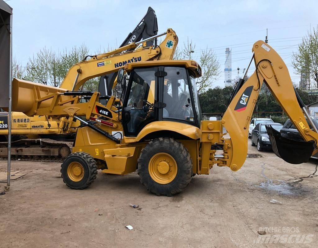 CAT 416E 백호로더
