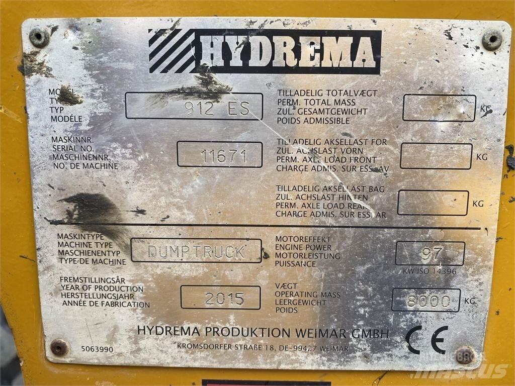 Hydrema 912ES 건설현장 덤프트럭