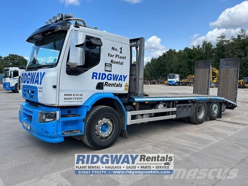 Renault C 320 플랫베드/윈치 트럭