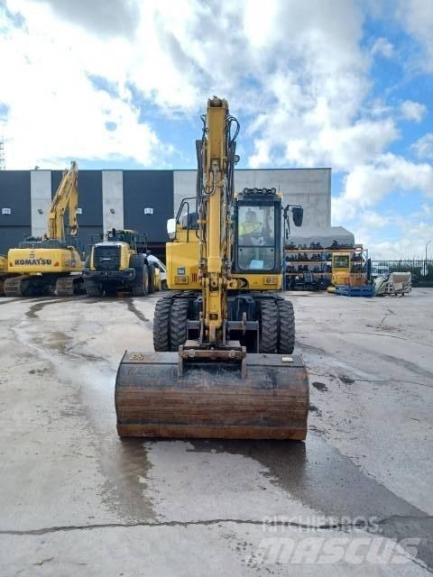 Komatsu PW138MR-11E0  휠 굴삭기