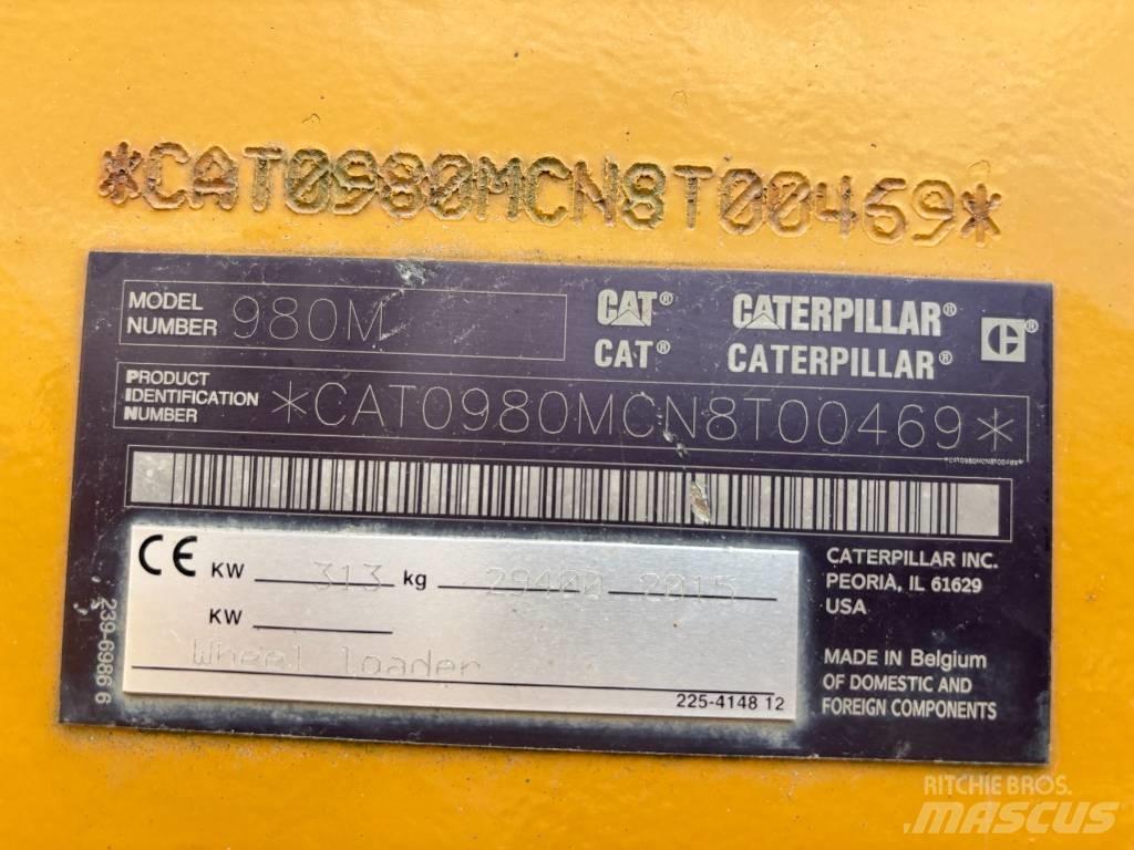 CAT 980 M  휠로우더