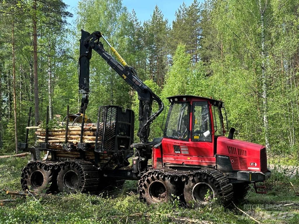 Komatsu 845 원목 포워더