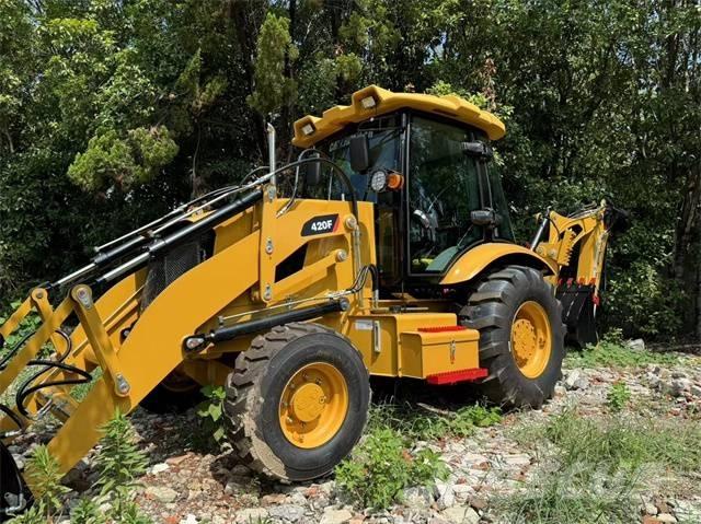 CAT 420 F 백호로더