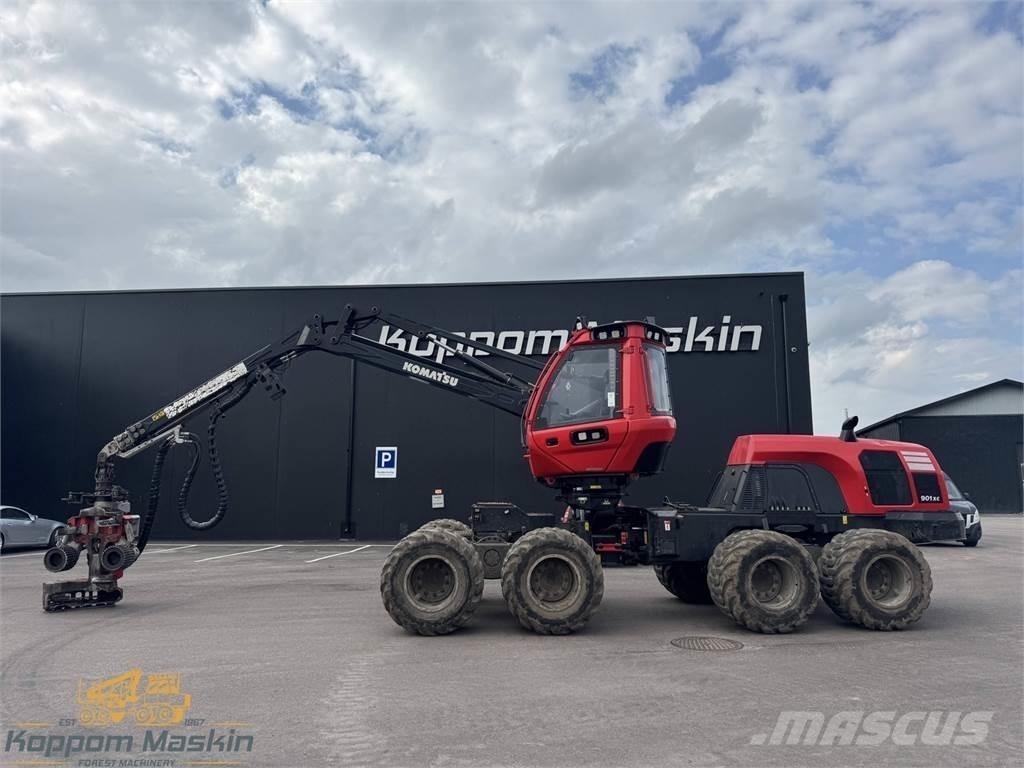 Komatsu 901XC 원목 하베스터