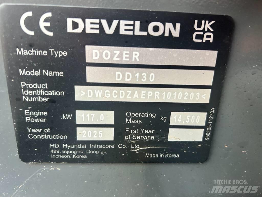 Develon DD 130 크롤러 도저