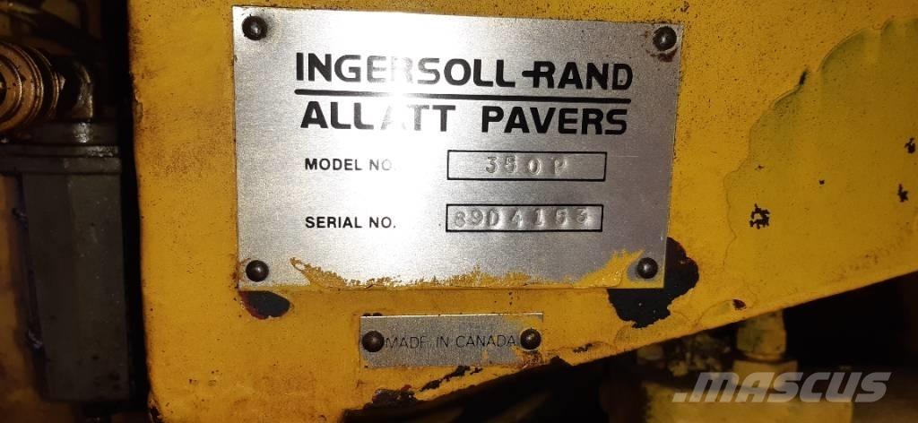 Ingersoll Rand 350 P 아스팔트 포장장비