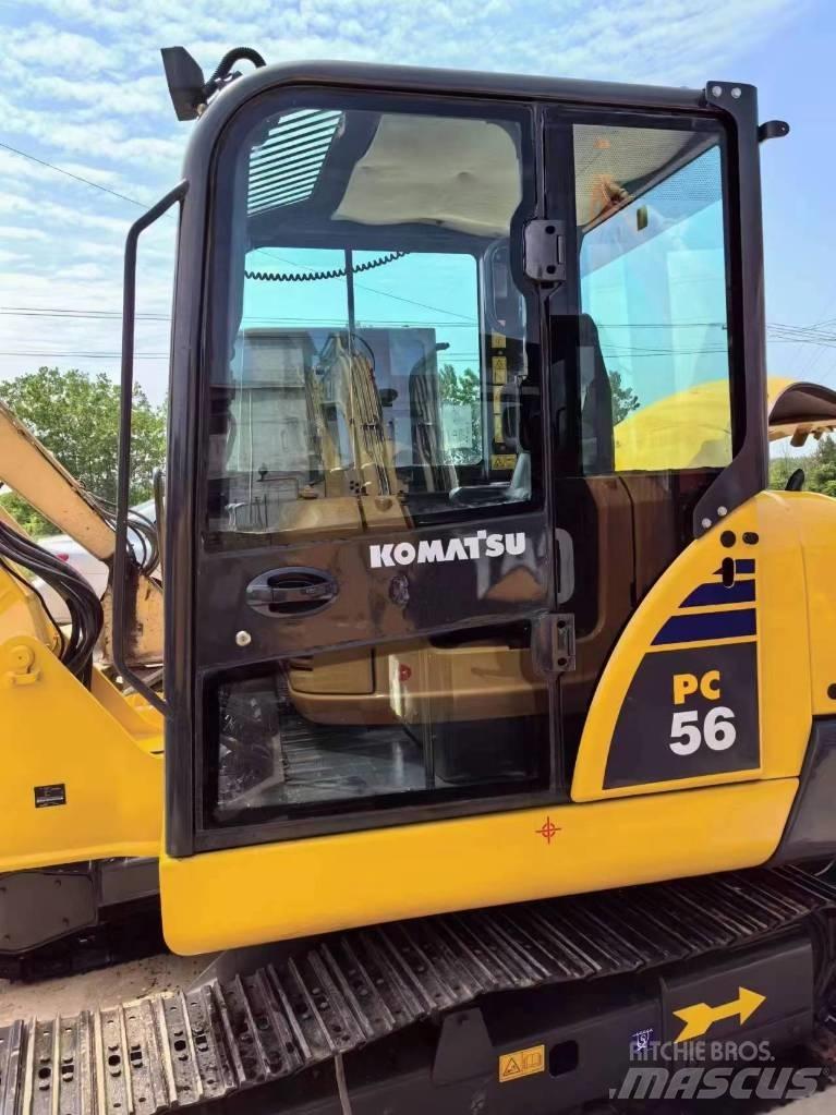 Komatsu PC 56 소형 굴삭기 7톤 미만