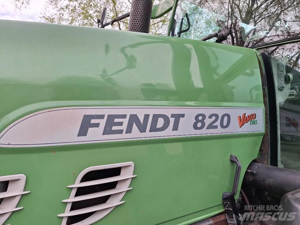 Fendt 820 Vario TMS 트랙터