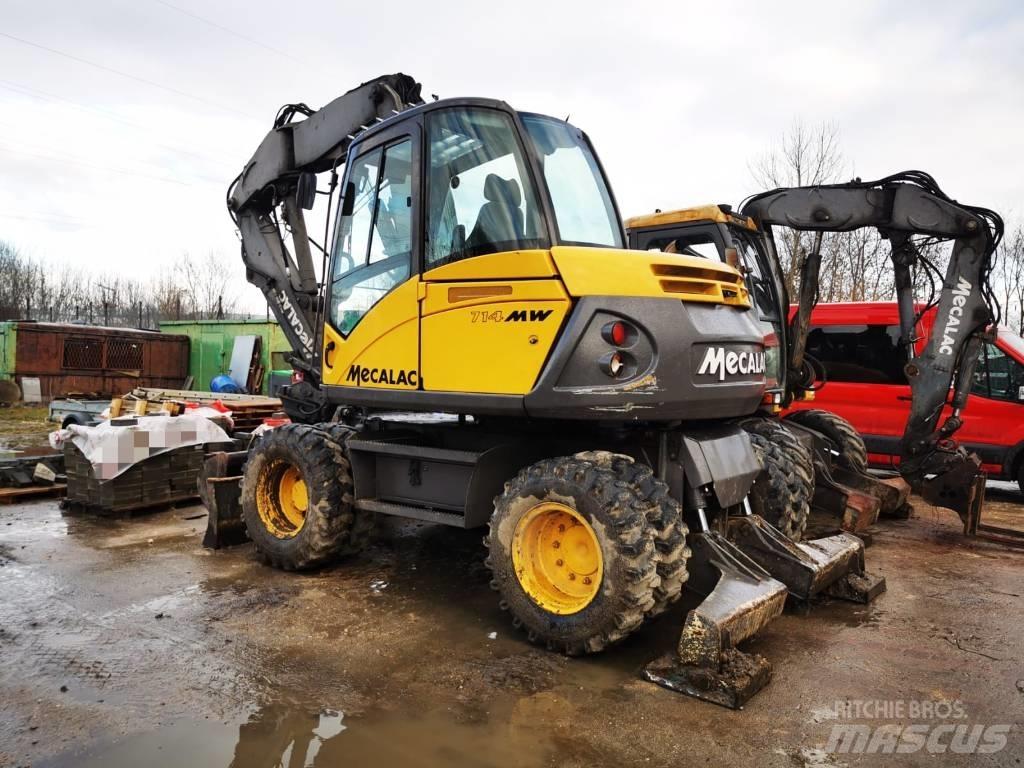 Mecalac 714 MW  휠 굴삭기