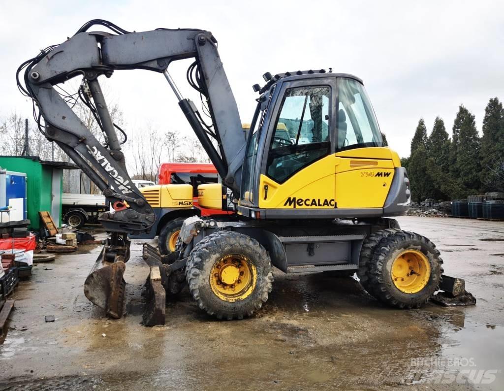 Mecalac 714 MW  휠 굴삭기