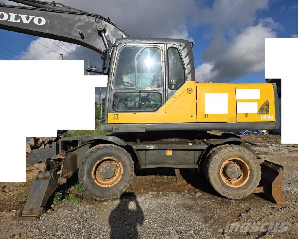 Volvo EW 205 D  휠 굴삭기
