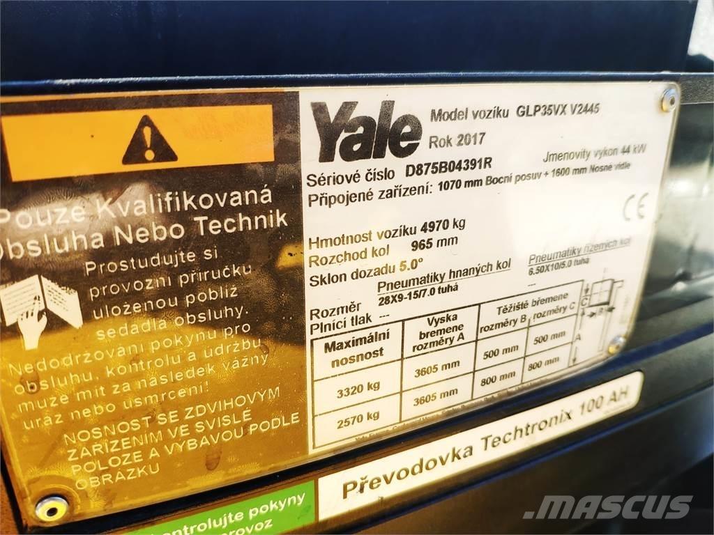 Yale GLP35VX LPG 지게차