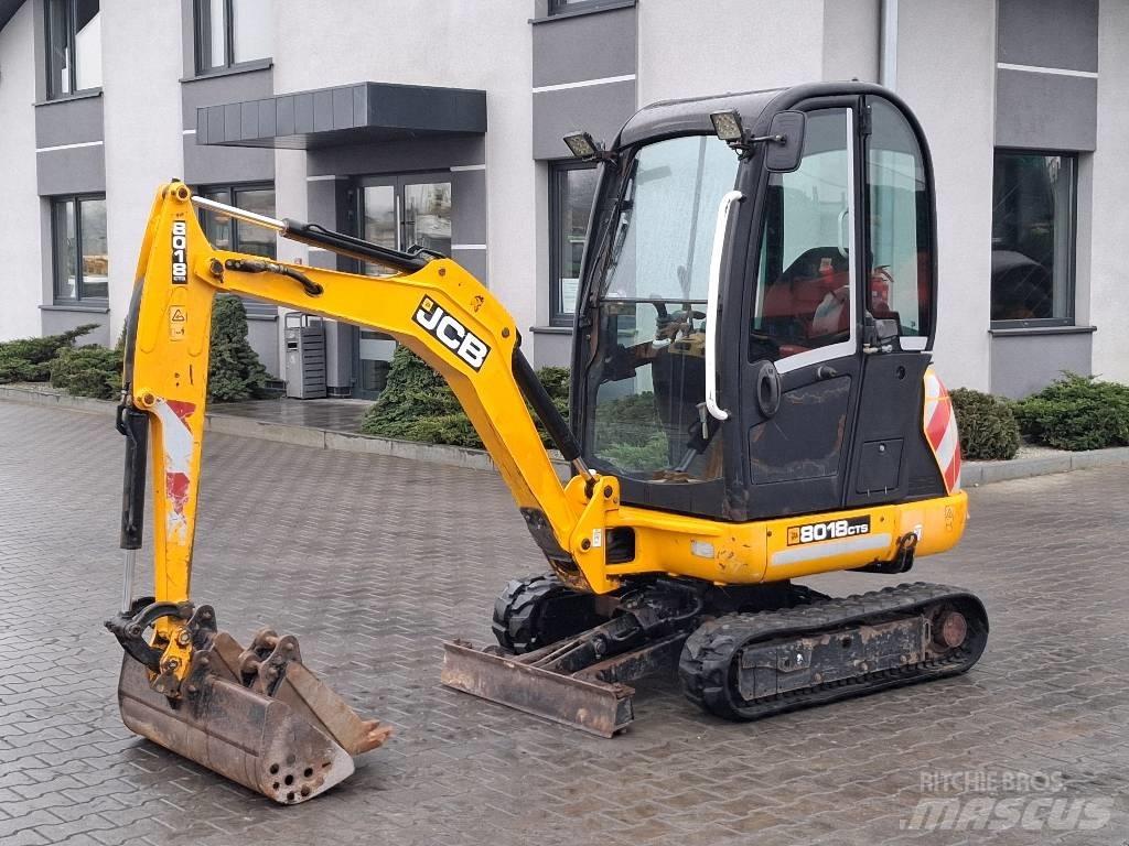 JCB 8018 CTS 소형 굴삭기 7톤 미만