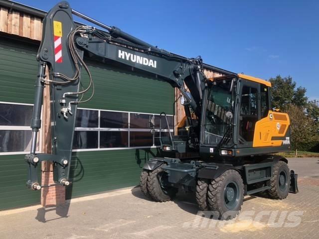 Hyundai HW 140 A  휠 굴삭기