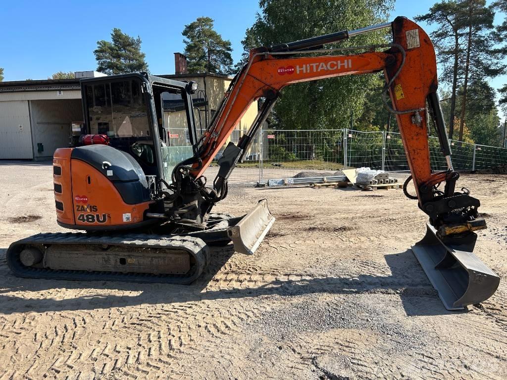 Hitachi ZX 48 U-5 A 소형 굴삭기 7톤 미만