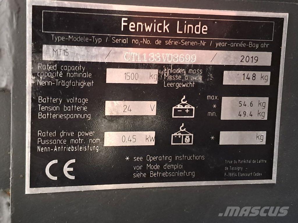 Linde MT15 경량 리프터