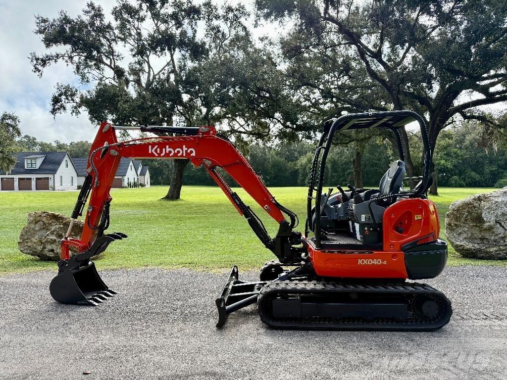 Kubota KX 040-4 소형 굴삭기 7톤 미만
