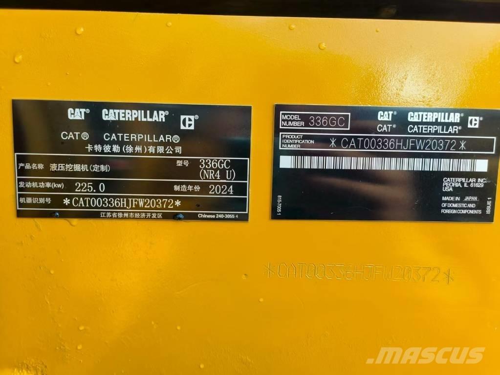 CAT 336GC 대형 굴삭기 29톤 이상