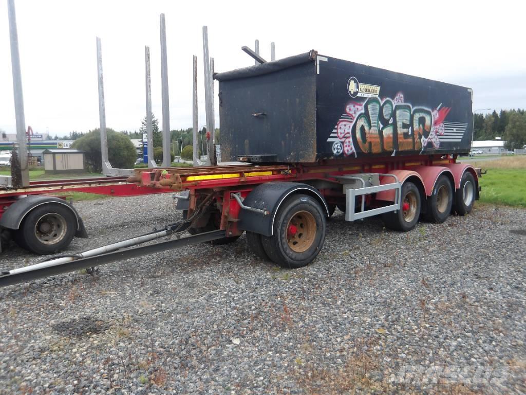  Käyttöauto V31 4 aks 티퍼 트레일러